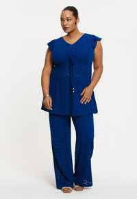 Trousers ajour MARE - indigo - #1