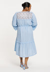 Dress glitter CHAMBRAY - light blue - #3