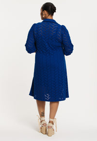 Dress ajour MARE - indigo - #3