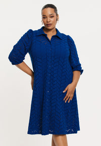 Dress ajour MARE - indigo - #1