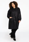 Long jacket SARAH - black