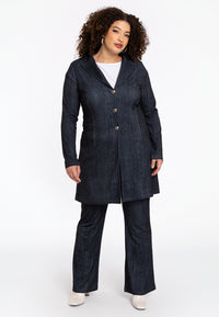 Long blazer DENIM DOLCE - black - #2