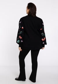 Jacket with embellishments - black - #3