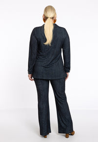 Trousers bootleg DENIM DOLCE - black - #2