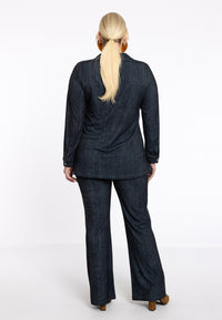 Trousers bootleg DENIM DOLCE - black - #3
