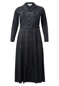 Dress DENIM DOLCE - black - #5