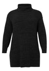 Turtleneck pullover - black - #3