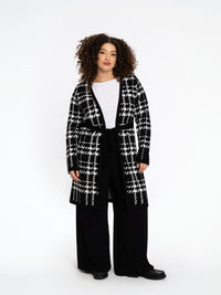 Cardigan CHECK - black - #2