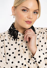 Blouse DOTTY - ecru - #1