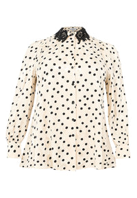 Blouse DOTTY - ecru - #4