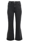 Jeans wide leg 5-pockets - black - #4