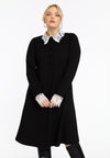 A-line dress VERO - black