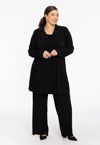 A-line blazer DOLCE PLISSE - black - #5