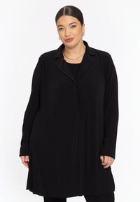 A-line blazer DOLCE PLISSE - black - #1