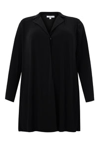 A-line blazer DOLCE PLISSE - black - #4