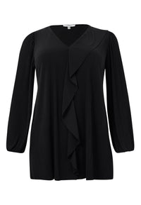 A-line tunic DOLCE PLISSE - black - #4