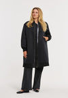 Long bomber SATIN - black - #6