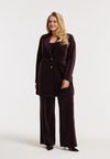 Blazer VELVET - dark red - #6