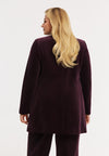 Blazer VELVET - dark red - #4