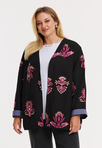 Jacket EMBROIDERY - black - #1