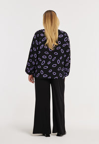 Blouse LOOPS - black - #3