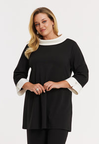 Tunic flare VERO - black - #1