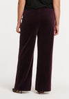 Trousers VELVET - dark red - #4