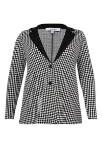 Blazer loose CHECK - black - #5