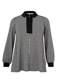 Tunic flare CHECK - black - #4