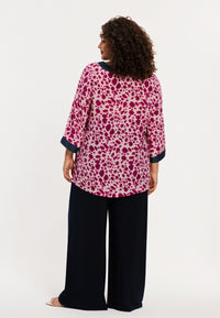 Tunic A-line PEBBLES - pink - #3