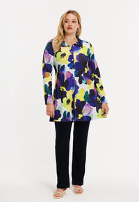 Blouse wide bottom LUSH - purple - #2