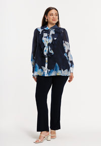 Blouse short ORCHID - blue - #1