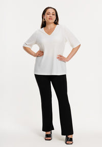 T-shirt relaxed DOLCE - ecru - #1