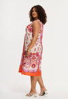 Dress sleeveless FLAMINGO - orange - #4