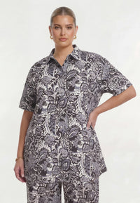 Blouse short AQUABEL - grey - #1