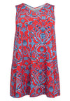 Singlet swing SHELLSCAPE - light red - #3