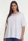 T-shirt GLASSBEADS - white - #2