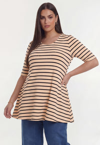 Tunic flare BRETON - black - #1