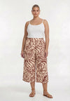 Skort midi BLOOMPOPPY - dark red