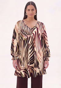 Tunic wide bottom AQUARELLO - multi - #2