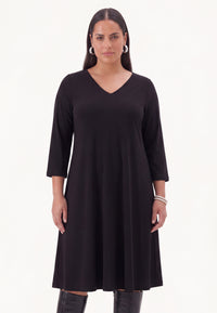 Dress midi UNI DOLCE - black - #1