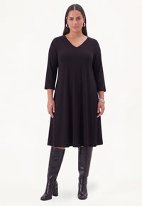 Dress midi UNI DOLCE - black - #2