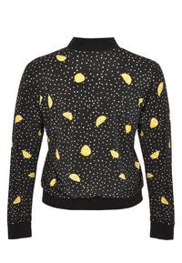 Jacket zip LEMON - black - #3