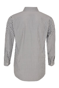 Blouse big stripe - black - #3