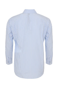 Blouse big stripe - blue - #3