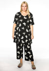 Tunic wide bot FARFALLE - black - #2