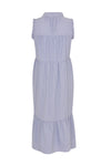 Dress ruffled STRIPE - blue - #4
