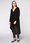 Tunic pointy layer DOLCE - black - #1