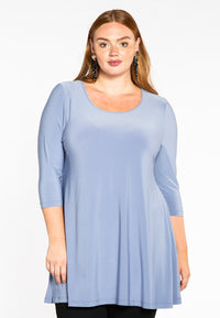 Tunic wide bot 3/4sl DOLCE - blue - #1
