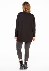 Sweater beaded bees - black - #3